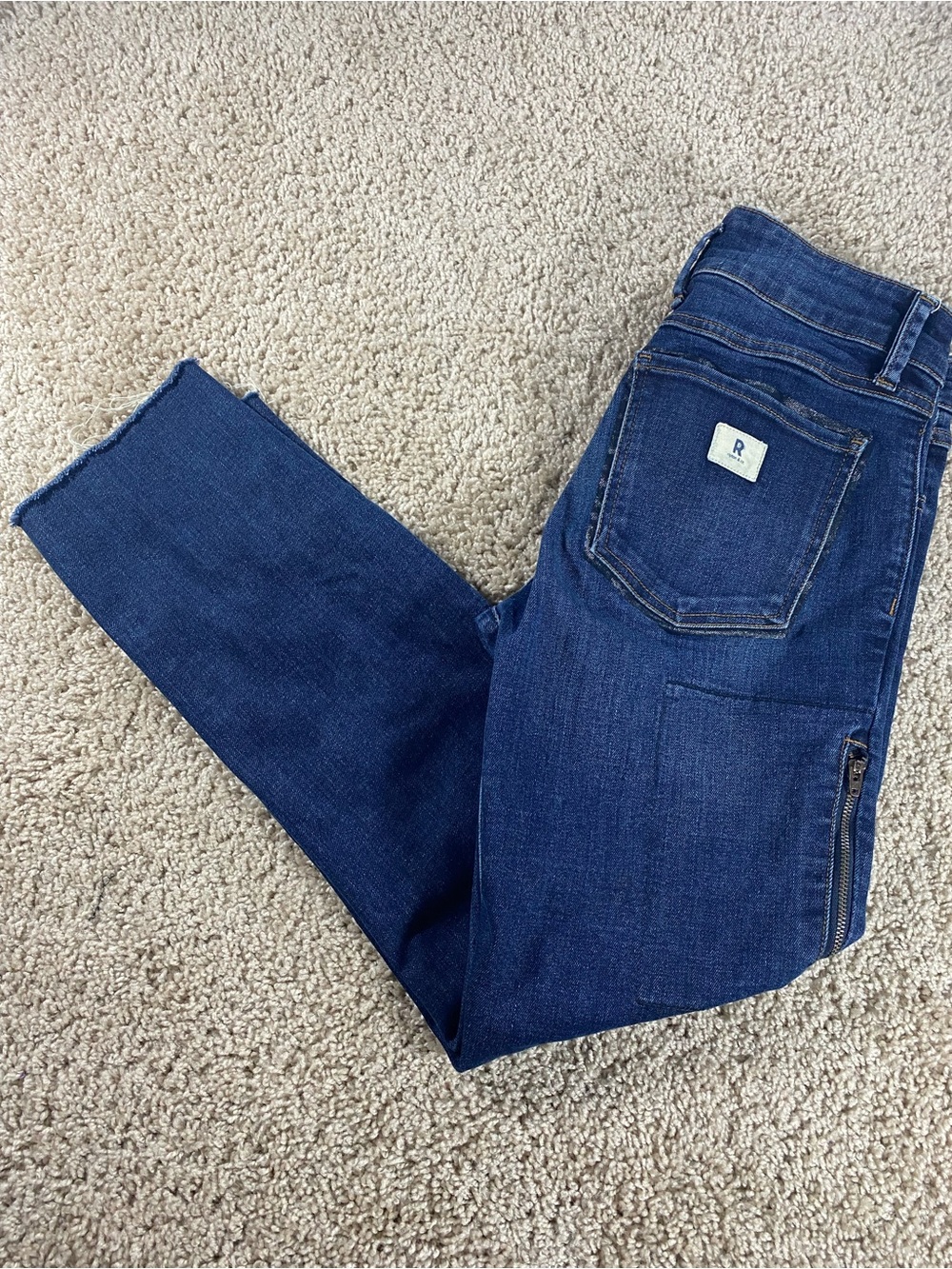 Ripton Classic Denim Blue Jeans 28 Outdoors - Picture 9 of 13